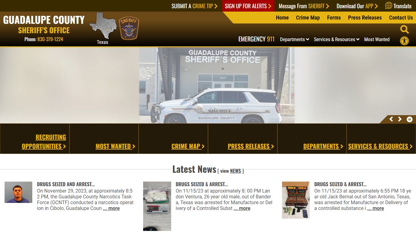 Guadalupe County TX Sheriff's Office
